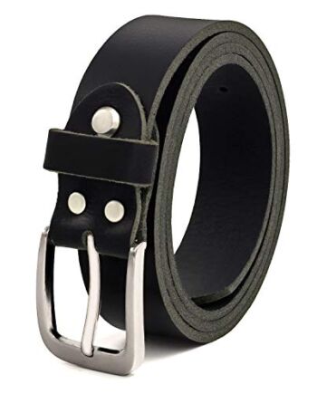 Fa.Volmer ® Pasek męski skórzany pasek ze skóry bawolej dla mężczyzn,