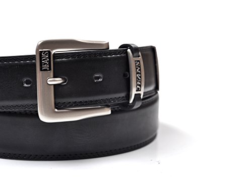 Ossi Męski pasek dżinsowy z podszewką z prawdziwej skóry 38 mm - obrazek 3