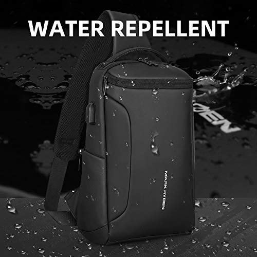 Muzee Torba na ramię, wodoodporny plecak typu crossbody, plecak z zabe - obrazek 4