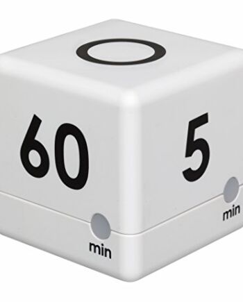TFA Dostmann Cyfrowy zegar Cube Timer, kostka, stoper, 6 x 6 x 6 cm, b