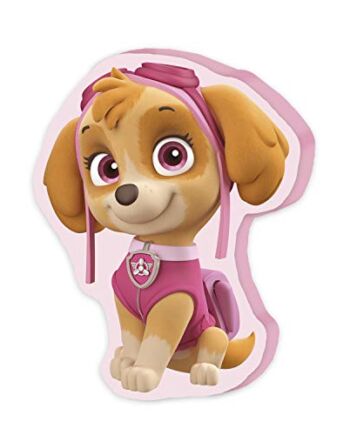 Herding Paw Patrol poduszka konturowa, 35 x 20 x 5 cm, poliester, różo