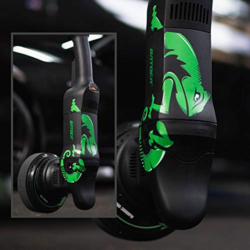 BATOCA 700W Auto Polerka Mimośrodowa,6 Prędkości Zmienna Prędkość,Losowa Ścieżka 21mm,Polerka Rotacyjna,Szlifierka i Polerka,Bogate Akcesoria,Personalizacja (1000-3800 obr/min, Średnica Tarczy 150mm) - obrazek 5