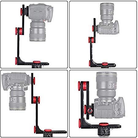 Andoer Panoramiczna głowica statywu 720 stopni z głowicą kulową Arca-Szwajcarska płytka szybkiego zwalniania maks. obciążenie 10 kg do aparatu Nikon Canon Sony DSLR - obrazek 5