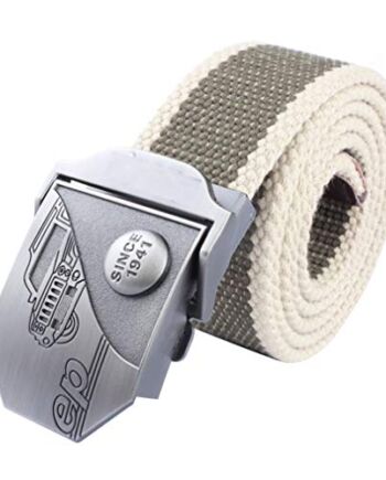 LKMY męskie paski, Jeep codzienny płócienny pasek wojskowy styl z metalową klamrą, męski tkany rozciągliwy pleciony pasek taktyczny