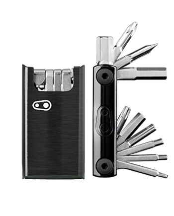 Crankbrothers Uniseks F10+ 16091 Multitool, Czarny, 15 x 10 x 3 cm