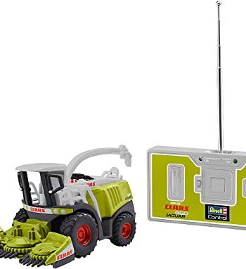 Revell Control Mini RC Zabawka Zdalnie Sterowana Sieczkarnia Jaguar, Zielony, Od 8 lat, 23489