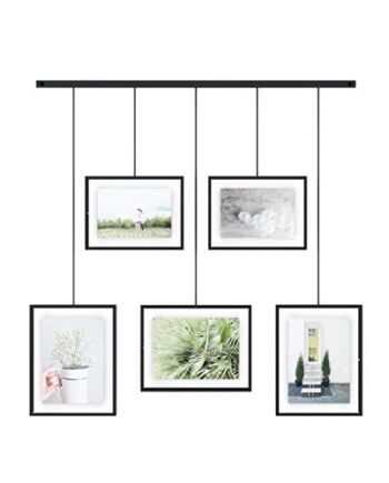 Umbra Exhibit Zestaw Ramek, Tworzywo, Czarny, 68 x 71 x 7,5 cm