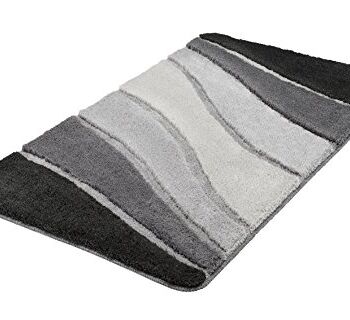 Meusch 2322905549 dywanik łazienkowy Ocean, 80 x 150 cm, łupek