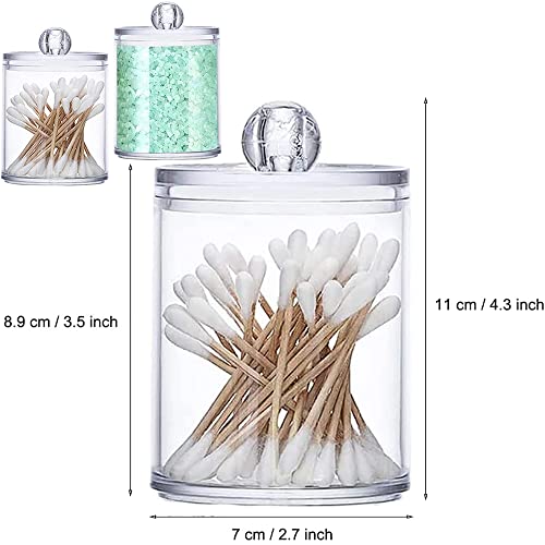 4 uchwyty na patyczki higieniczne, z tworzywa sztucznego, do przechowy - obrazek 8