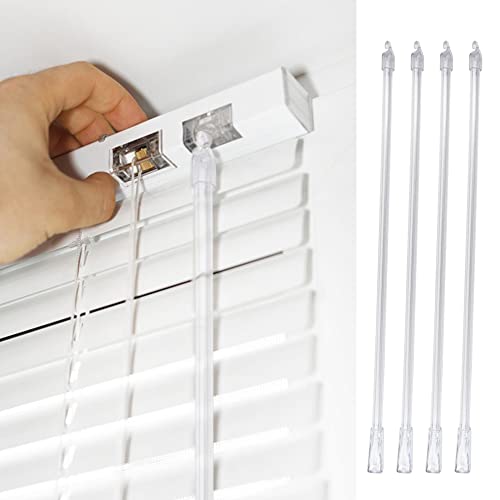 30 cm 4 sztuki różdżki do żaluzji, części zamienne do żaluzji pionowyc - obrazek 2