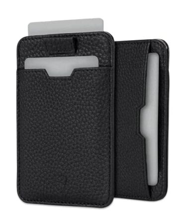 Vaultskin Etui na Karty Skórzane - Portfel Męski z Ochroną RFID, mini