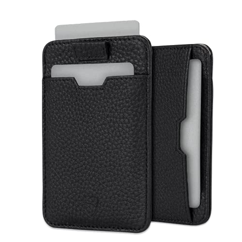 Vaultskin Etui na Karty Skórzane - Portfel Męski z Ochroną RFID, mini