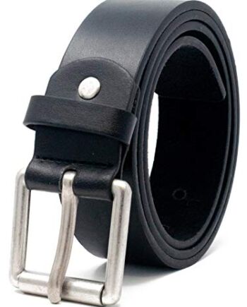 Ossi Męskie 38 mm inteligentne dżinsy na co dzień czarny rozmiar paska