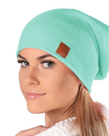 Mikos * Czapka damska wiosenna letnia na lato czapka jesienna zimowa cienka czapka dzianinowa kolarska do biegania w góry beanie (699)