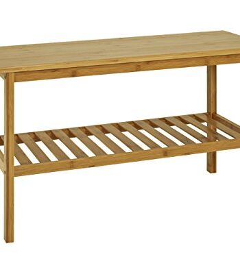 HAKU Ławka meblowa, drewno, naturalna, 32 x 80 x 47 cm