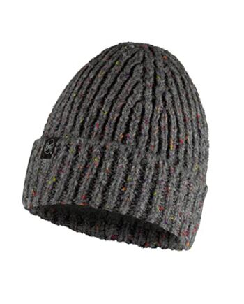 Buff Dzianinowa i polarowa czapka KIM szara damska jeden rozmiar
