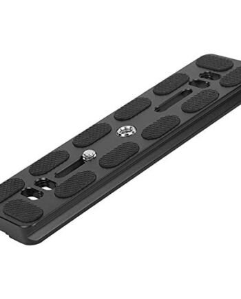 Płytka szybkiego zwalniania 150 mm, system szybkiego zwalniania, płyta QR, adapter śrubowy, adapter mocujący do podstawy aparatu, uchwyt ze śrubą 1/4" do głowicy kulowej Arca Mount