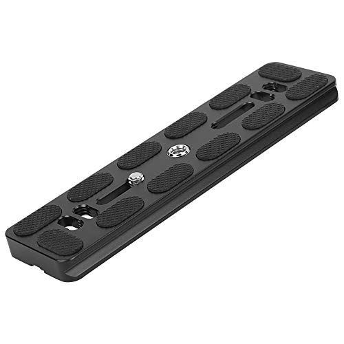 Płytka szybkiego zwalniania 150 mm, system szybkiego zwalniania, płyta QR, adapter śrubowy, adapter mocujący do podstawy aparatu, uchwyt ze śrubą 1/4" do głowicy kulowej Arca Mount