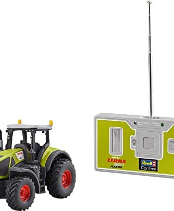 Revell - Claas Axion 960 Zdalnie Sterowany Ciągnik, Zielony, Od 8 Lat,