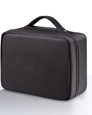 14-calowy futerał na projektor, przenośna torba do projektora nadaje się do większości projektorów, 30 cm x 20 cm x 11 cm, czarna