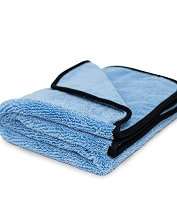 SONAX Sucha ściereczka z mikrofibry (1 sztuka) w dużym formacie z ogromną siłą ssącą i fenomenalną absorpcją wody | Nr art. 045080000