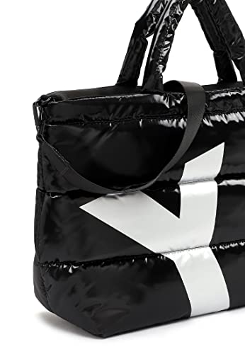 SURI FREY Shopper Melany 13463 damskie torebki dwukolorowe czarne 100 One Size, czarny 100, jeden rozmiar - obrazek 2