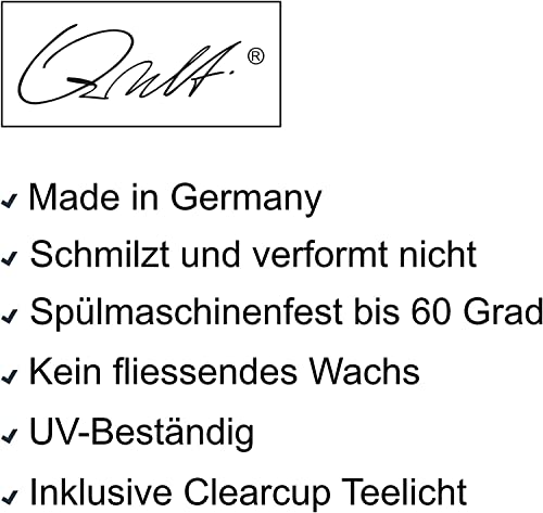 Qult Farluce Trend Vanille ∅ 10 cm • Świecznik w kształcie świecy • Św - obrazek 2