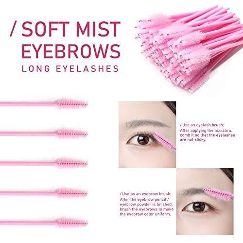 150 sztuk jednorazowych sztyftów do tuszu do rzęs, pędzle do ust i mik - obrazek 4