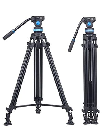 SIRUI SH-25 statyw do broadcastów Starter z wyświetlaczem wideo