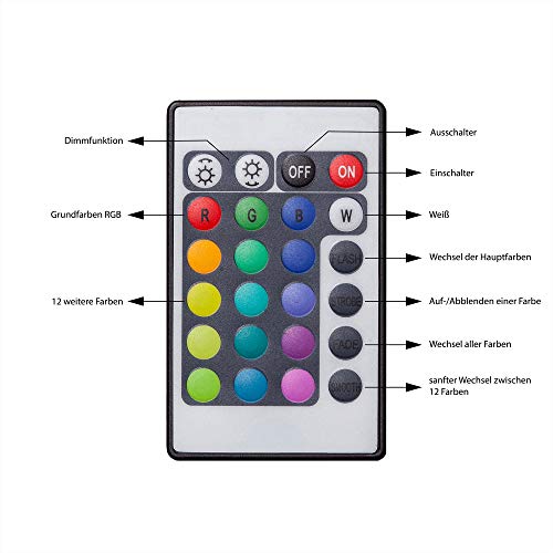 B.K.Licht Taśma LED Smart 3 metry I listwa LED WiFi I taśma LED I aplikacja I sterowanie głosem I Alexa Google Assistant I w zestawie pilot zdalnego sterowania I powłoka silikonowa I iOS i Android I samoprzylepna I 2,4 GHz - obrazek 2