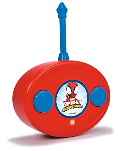 Jada Toys 203223000 Disney Spidey Pojazd RC, kabriolet zdalnie sterowany, prędkość do 2,5 km/h, 17cm - obrazek 4