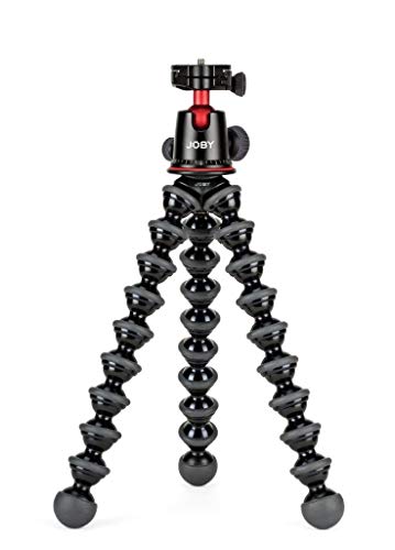 Joby JB01508-BWW GorillaPod 5K Kit flexibles Profi-Stativ (mit Kugelkopf für DSLR-, CSC- und spiegellose Kameras, Traglast bis zu 5 kg), Schwarz/Charcoal - obrazek 7