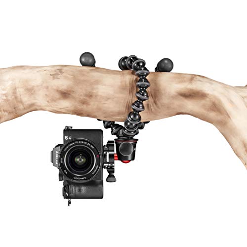 Joby GorillaPod 3K PRO Kit, Leichtes, Flexibles Stativ für Foto, Videoaufnahmen, Spiegellose Systemkameras mit Kugelkopf für Vlogging, Content Creation, für Canon, Nikon, Sony, Aluminium - obrazek 8