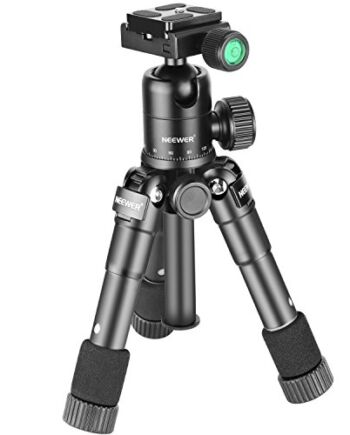 Neewer 10089287 Ministatyw i Torba, 50 cm Czarny