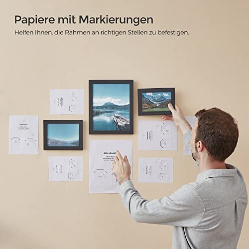 SONGMICS ramki na zdjęcia, zestaw 10 ramek na zdjęcia - 2 szt. 20 x 25 - obrazek 6