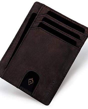 Portfel - etui na karty blokujące RFID - minimalistyczny męski portfel