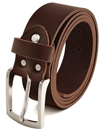 Fa.Volmer ® Pasek męski skórzany pasek ze skóry bawolej dla mężczyzn d