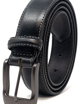 Ashford Ridge Męski 32 mm pełny skórzany pasek do spodni
