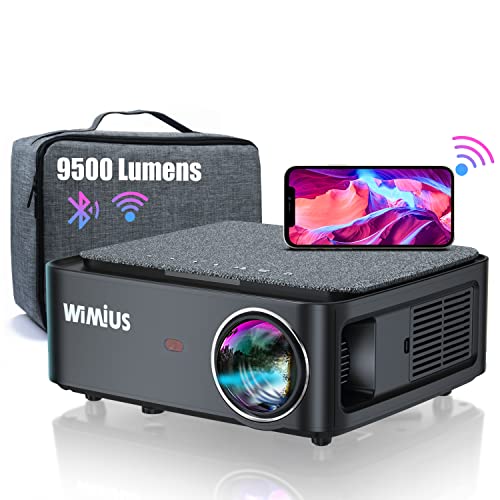 WiMius 7500 L Projektor wideo, Full HD 1080P, WiFi, Bluetooth, 4K