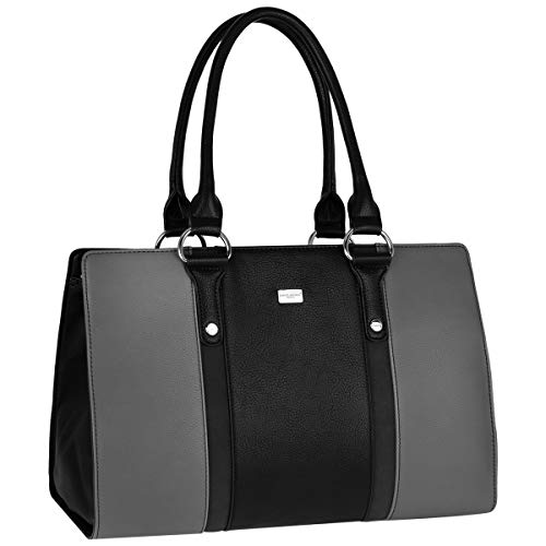 David Jones - Damska Duża Torebka - Torba Tote Shopper Skórzana PU - K - obrazek 5