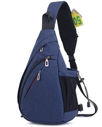 Torba na ramię dla mężczyzn i kobiet | Plecak na ramię wodoodporny sportowy | torba na klatkę piersiową torba na ramię torba na ramię trójkątny plecak na zewnątrz podróż kolarstwo wędrówki bieganie