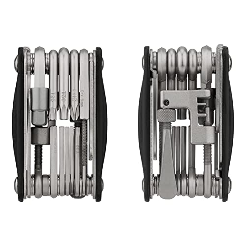 3min19sec wielofunkcyjne narzędzie rowerowe, 16w1, w tym narzędzie do opon bezdętkowych, Torx, klucz płaski, przenośny zestaw kluczy imbusowych | multitool | multitool rowerowy | minizestaw narzędzi - obrazek 5