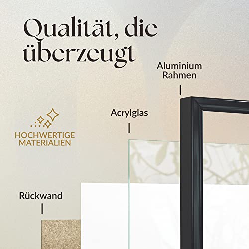 Heimlich® - Ramka na zdjęcia - A3 29,7 x 42 cm, aluminium, czarny, 2 s - obrazek 6