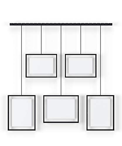 Umbra Exhibit Zestaw Ramek, Tworzywo, Czarny, 68 x 71 x 7,5 cm - obrazek 2