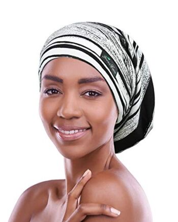 FocusCare Regulowana czapka do spania, satynowana, wyściełana, do dams