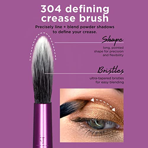 Real Techniques Everyday Eye Essentials Zestaw Pędzli do Makijażu, Fio - obrazek 15