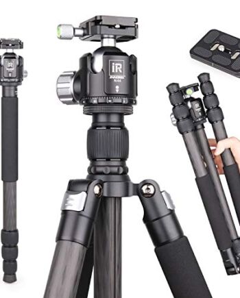 INNOREL RT75CG profesjonalny statyw z włókna węglowego, 2 w 1, do podr