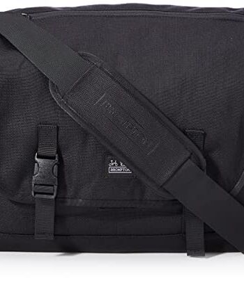 Brompton Torba listonoszka unisex - duża czarna kolekcja 2020, jeden rozmiar, Czarny, Rozmiar Uniwersalny