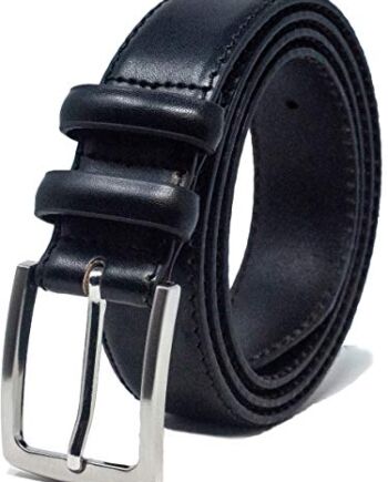 Ashford Ridge Męski skórzany pasek 33 mm z podwójną pętlą