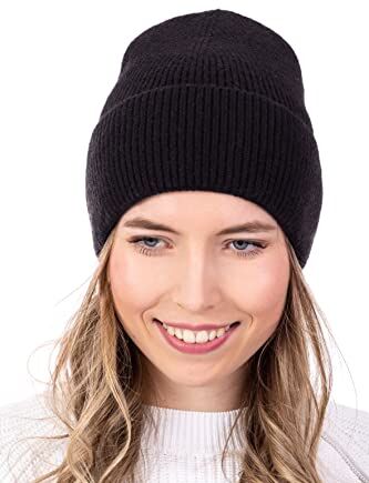 WOMEN'S WEAR U&F FASHIONSTORE U&F czapka dzianinowa z wzorem żeberkowym | czapka typu beanie | Basic na jesień i zimę |